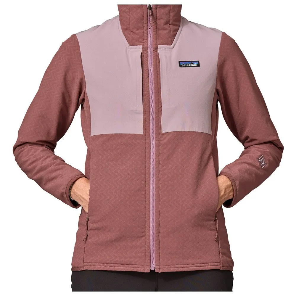 Fleece Patagonia ---W's R2 Crossstrata Jkt Dulse Mauve