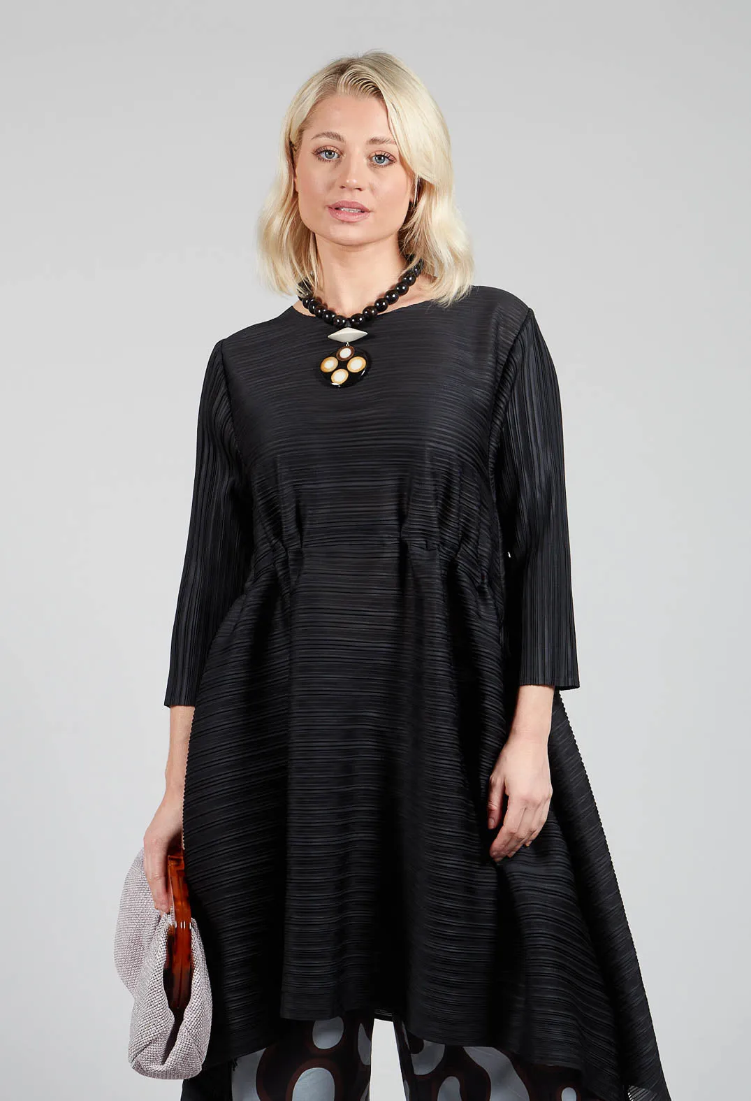 Fringe Dress in Black