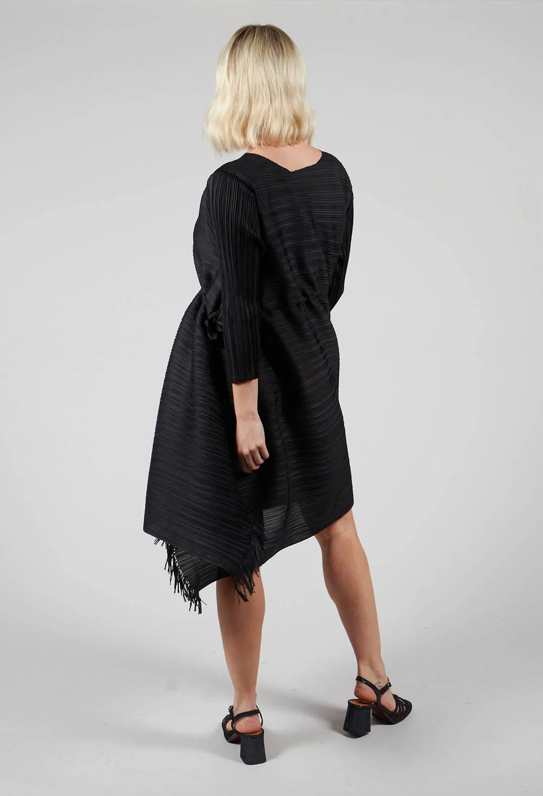 Fringe Dress in Black