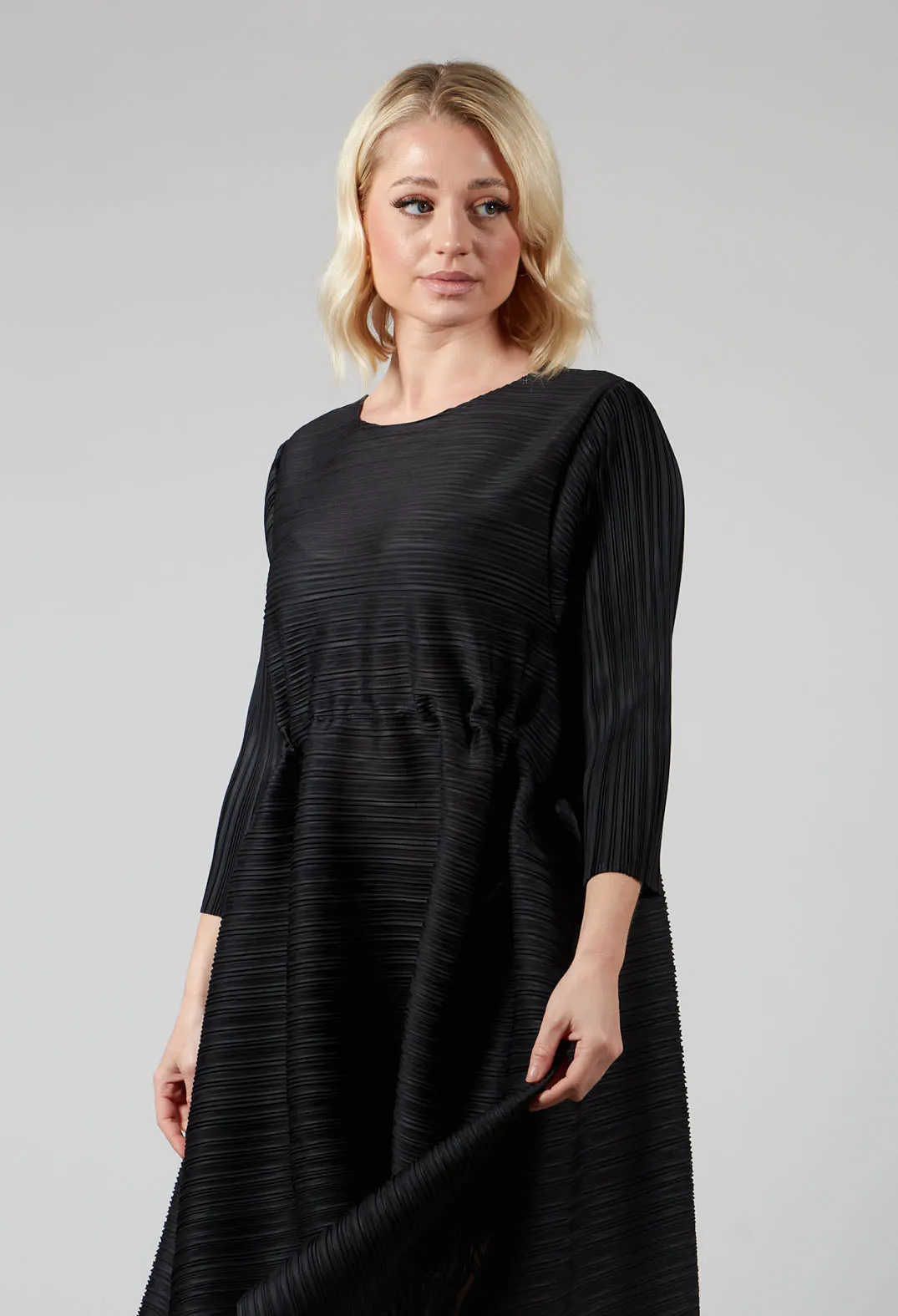 Fringe Dress in Black