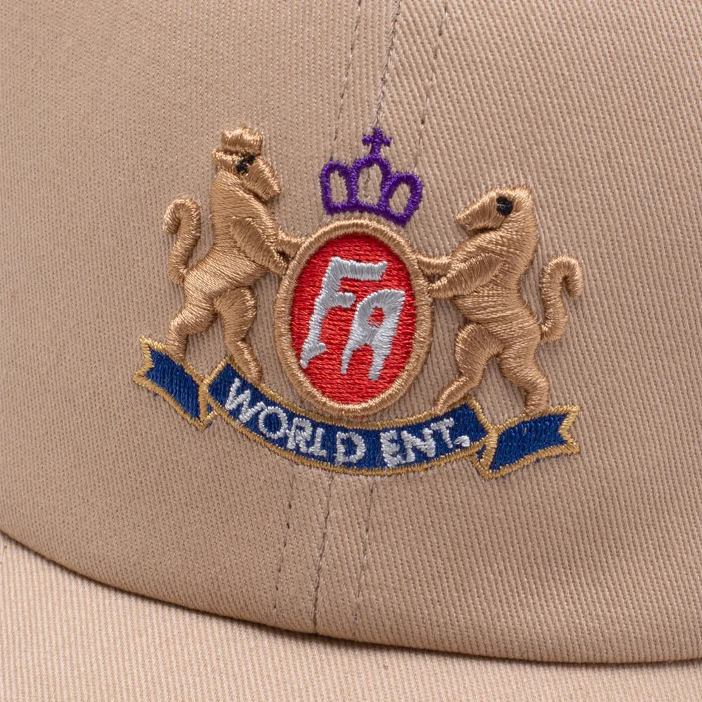 FUCKING AWESOME CREST SNAPBACK // KHAKI