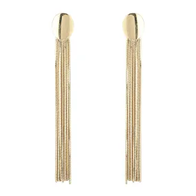 Gold Fringe Earrings