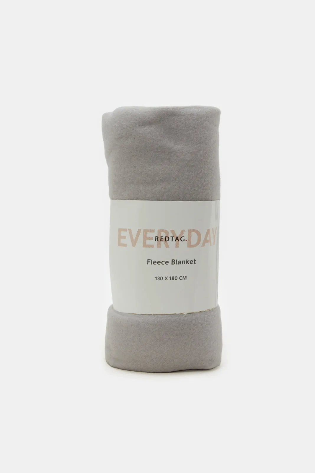 Grey Fleece Blanket (Single Size)