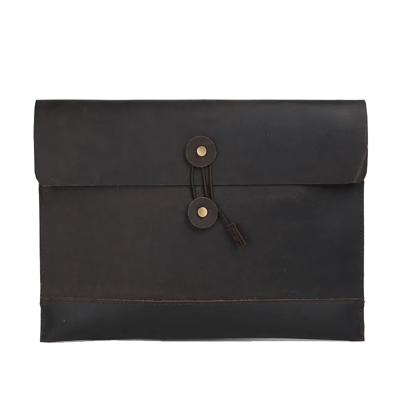 Handmade Vintage Leather Clutch