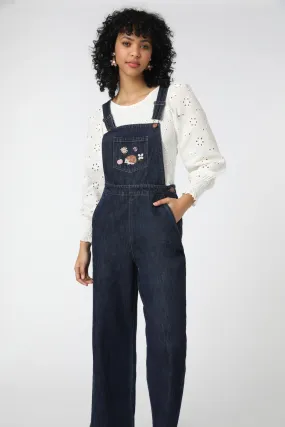 Hedgehog Embroidered Overall