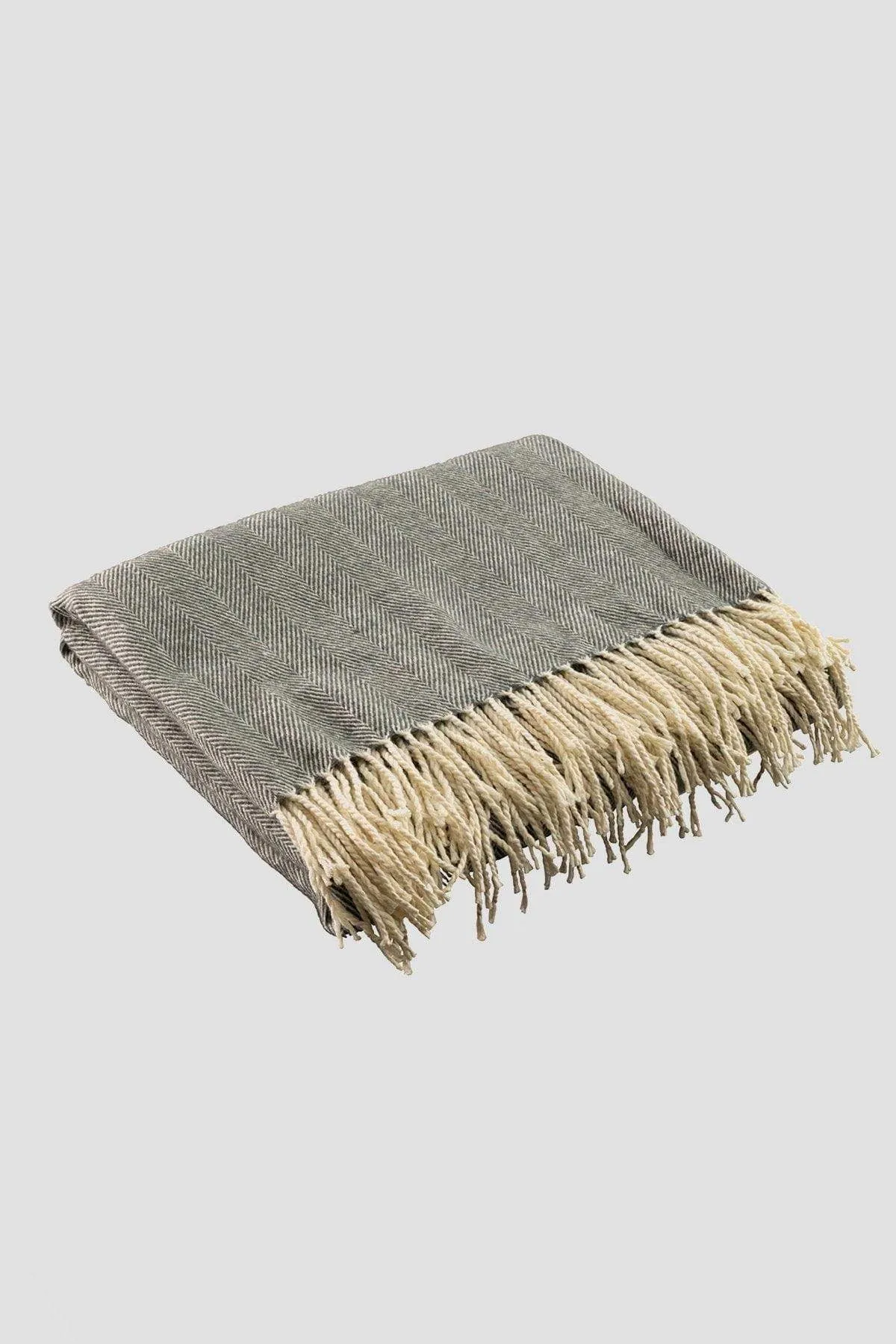 Herringbone Knit Throw