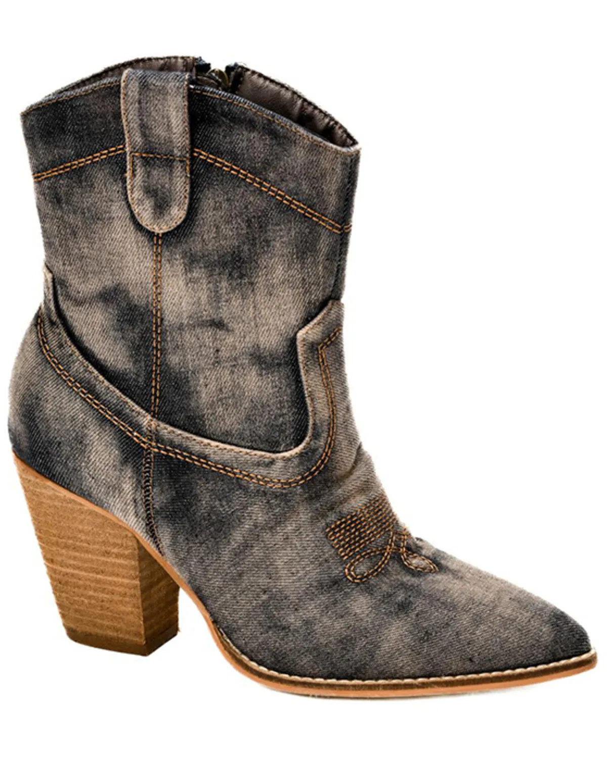 Hey Girl by Corkys Women's Friends in Low Places Western Booties - Pointed Toe