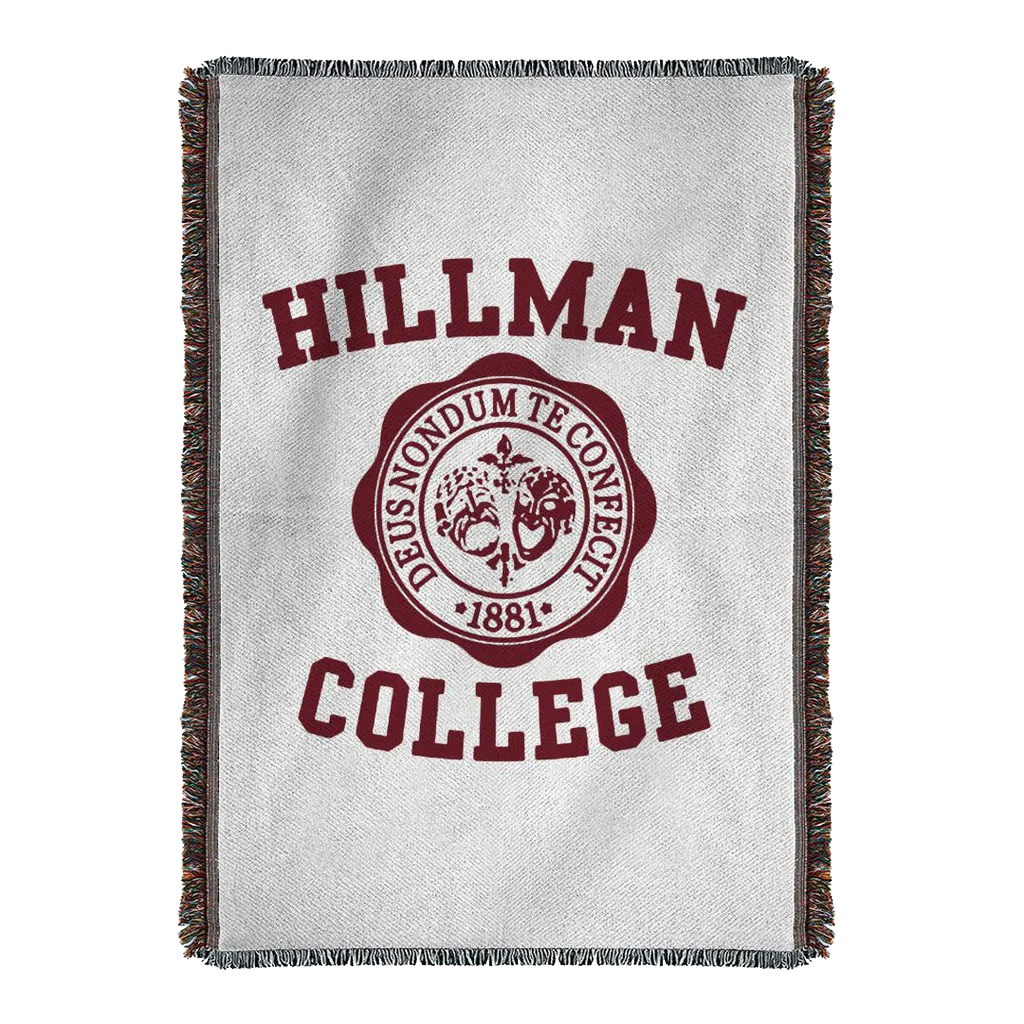 Hillman College Woven Blanket