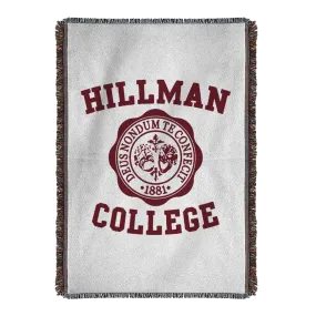 Hillman College Woven Blanket