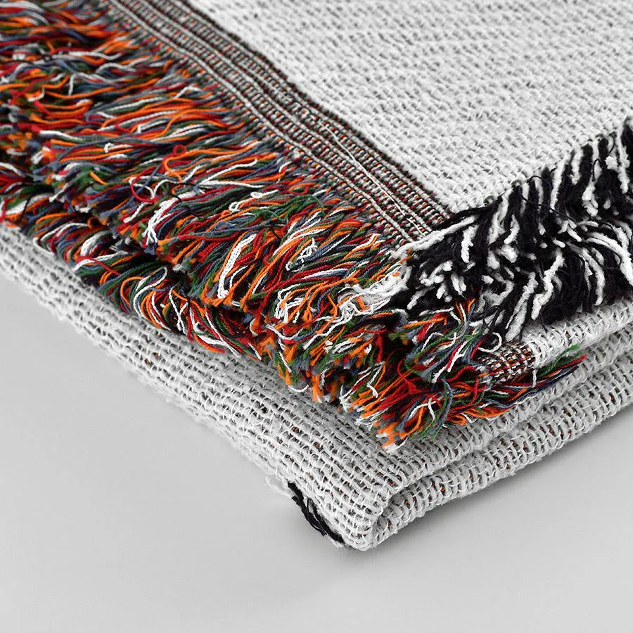 Hillman College Woven Blanket