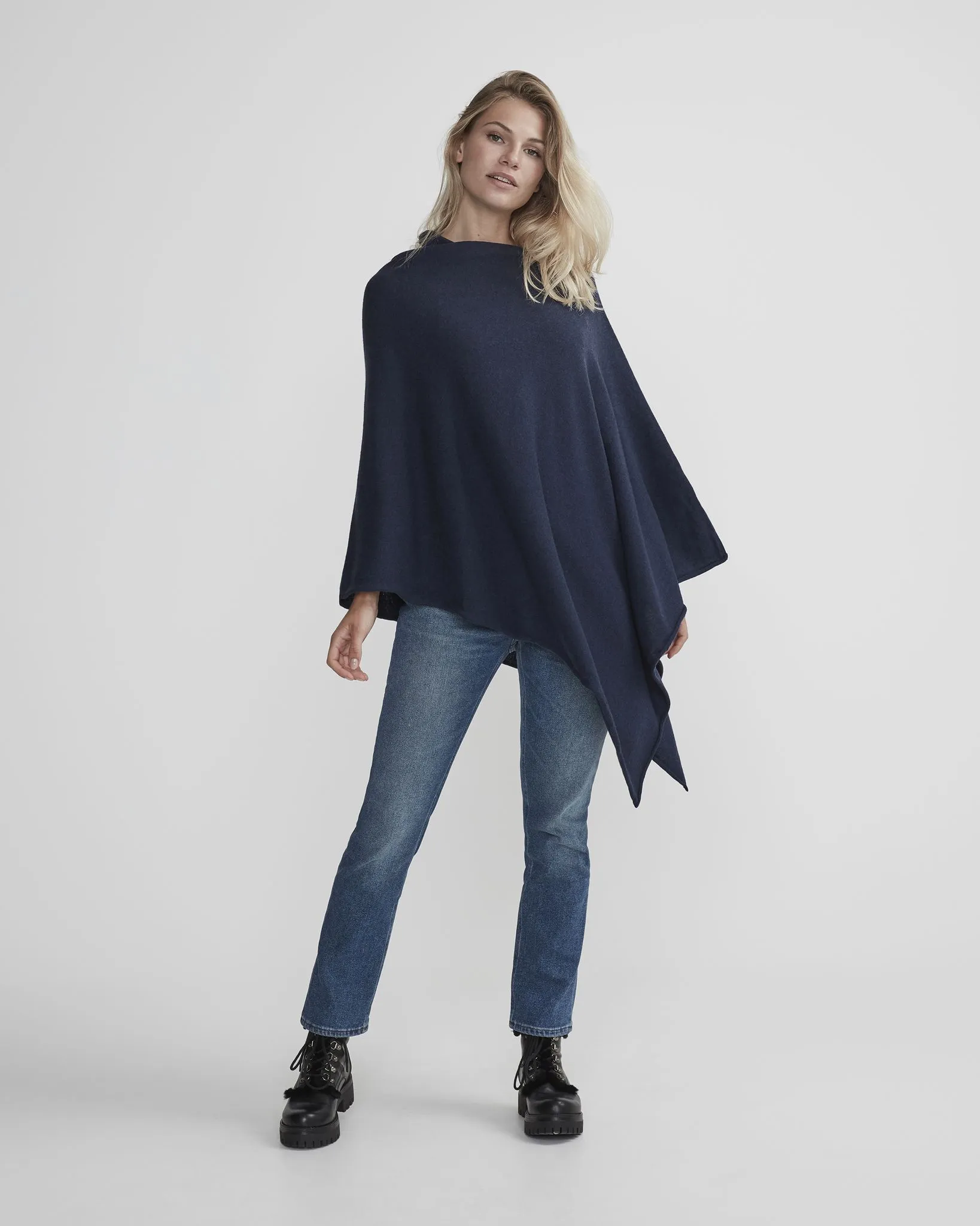 Holebrook Sofie Women's Merino Wool Poncho Shawl - Holebrook Merino Wool