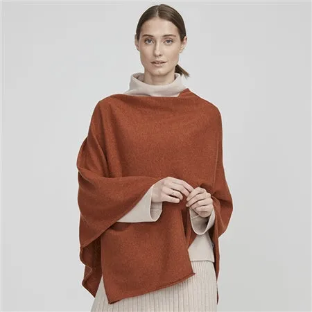 Holebrook Sofie Women's Merino Wool Poncho Shawl - Holebrook Merino Wool