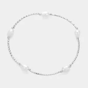 iLLASPARKZ Pearl Pointed Stretch Bracelet