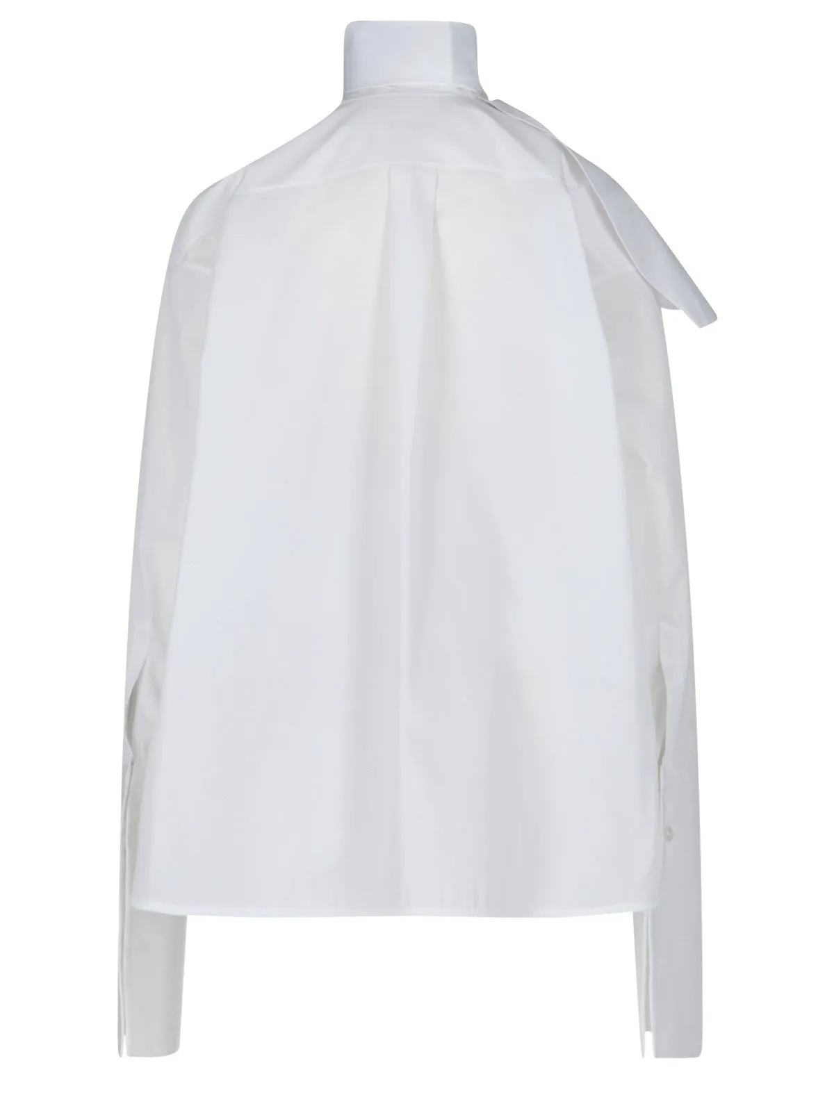 Jil Sander High-Neck Button-Up Shirt