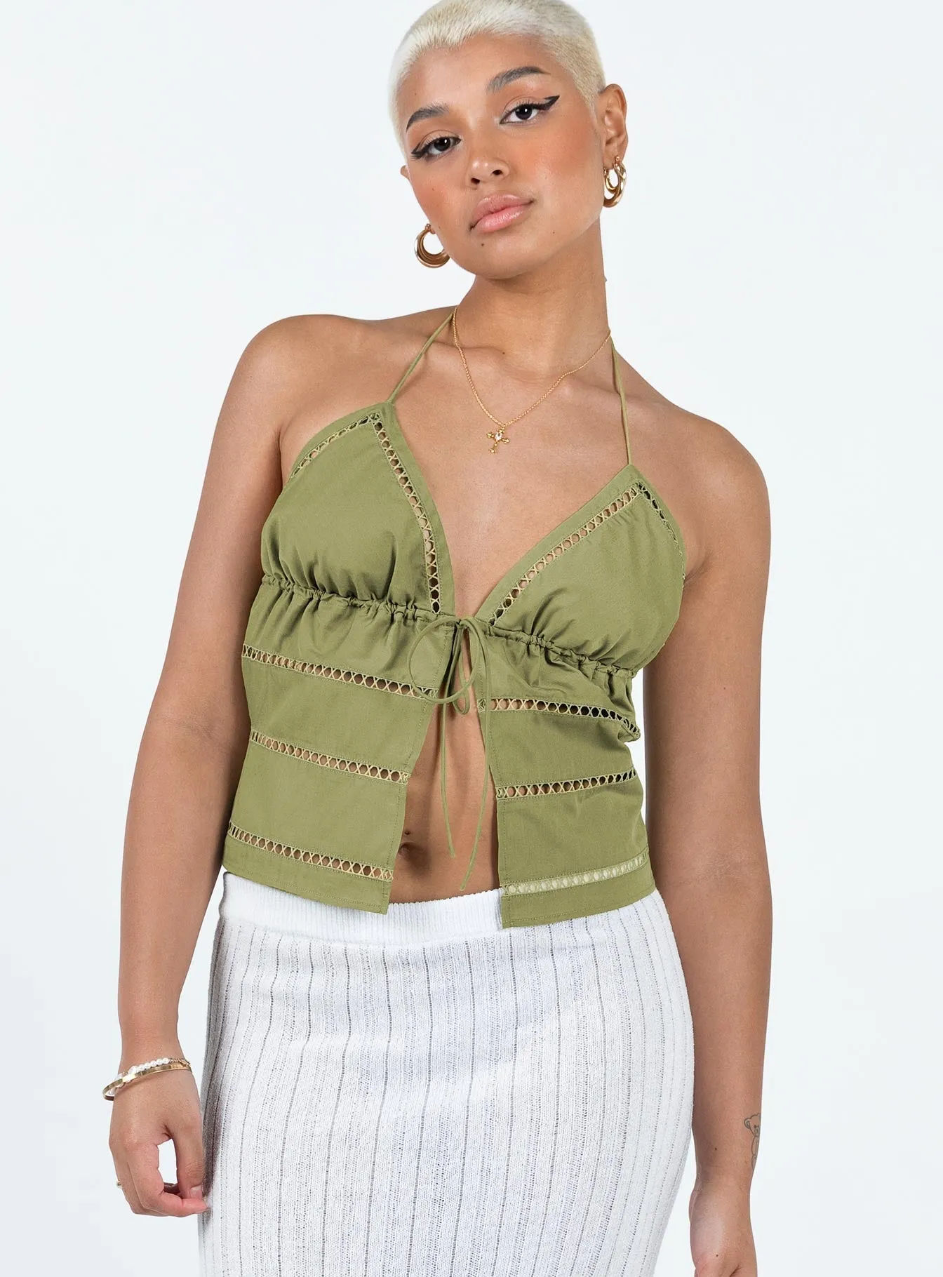 Kelandra Top Khaki