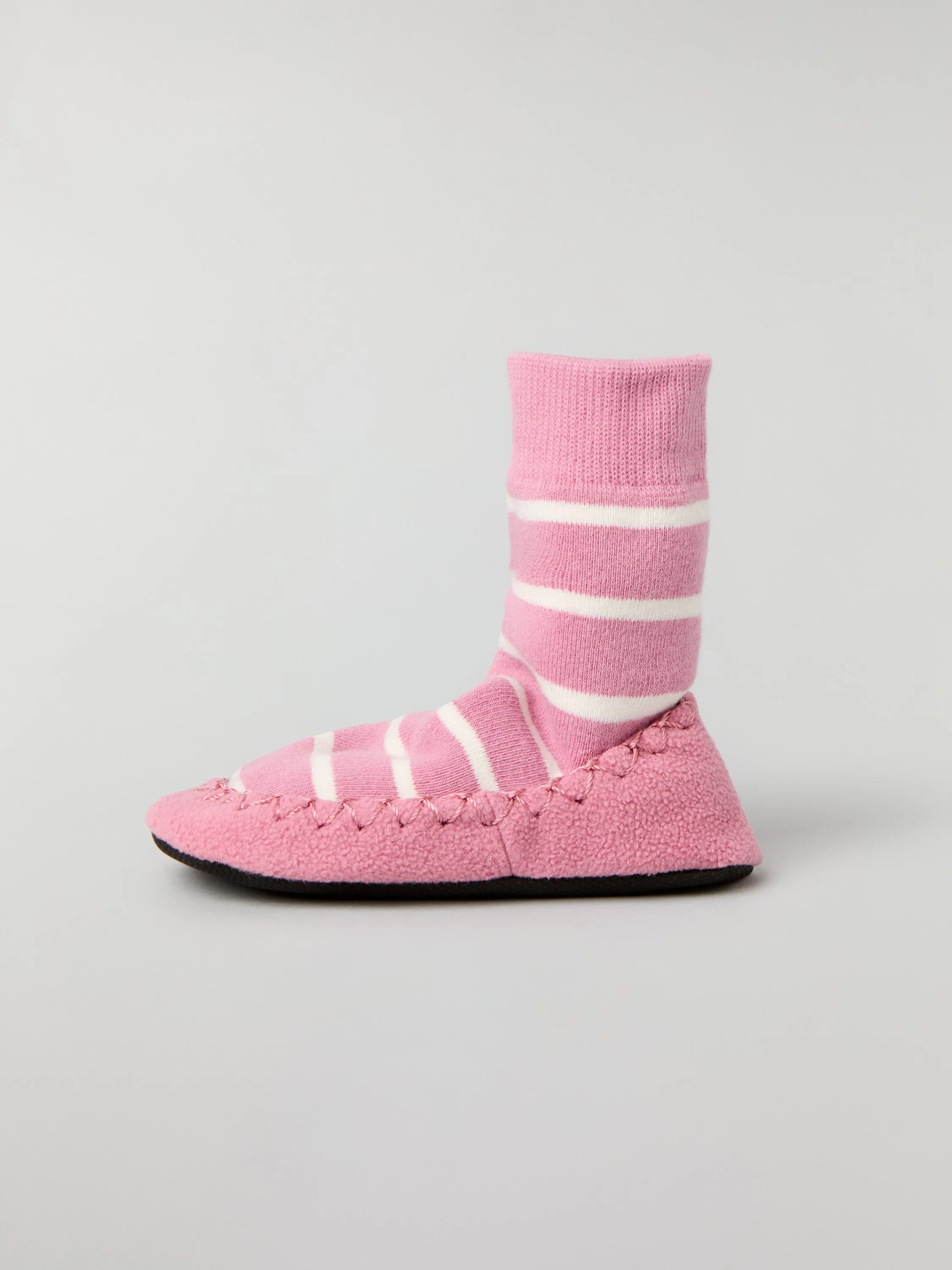 Kids Moccasin Slipper Socks