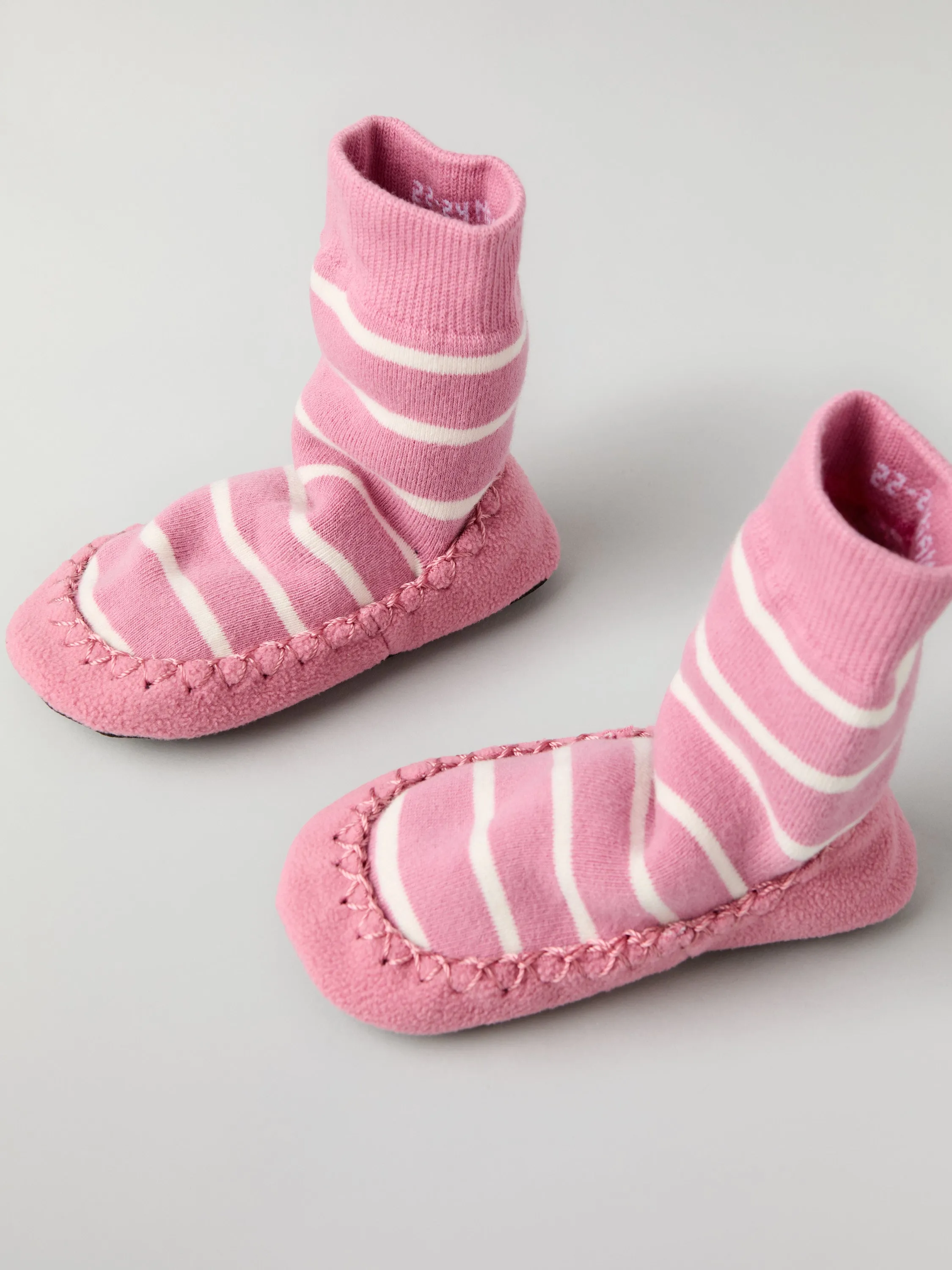 Kids Moccasin Slipper Socks