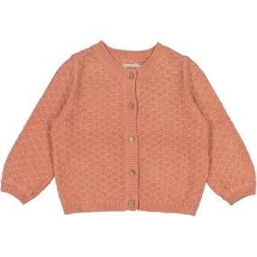 Knit Cardigan Magnella - cameo brown