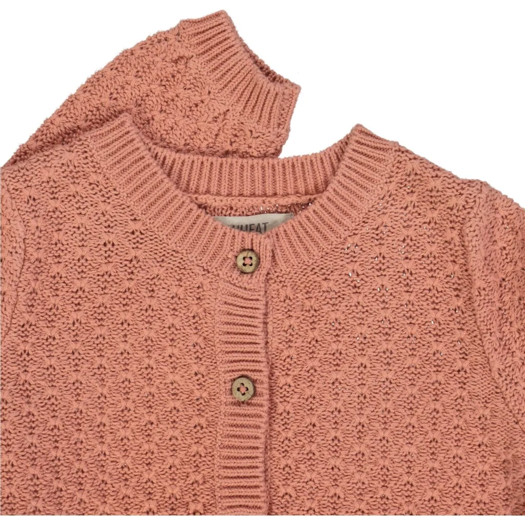 Knit Cardigan Magnella - cameo brown