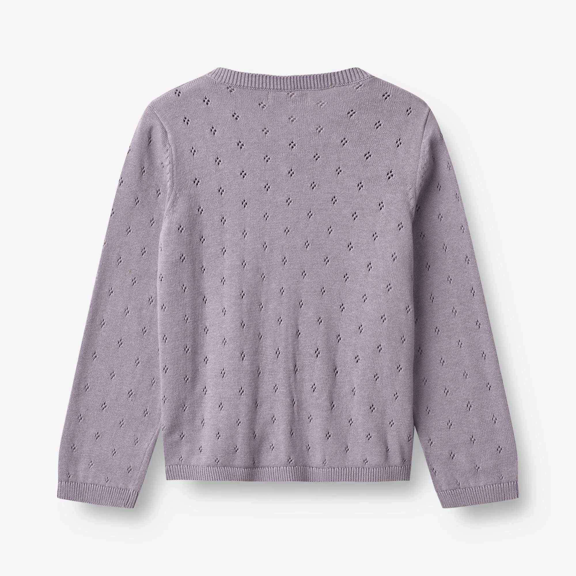 Knit Cardigan Maia - lavender