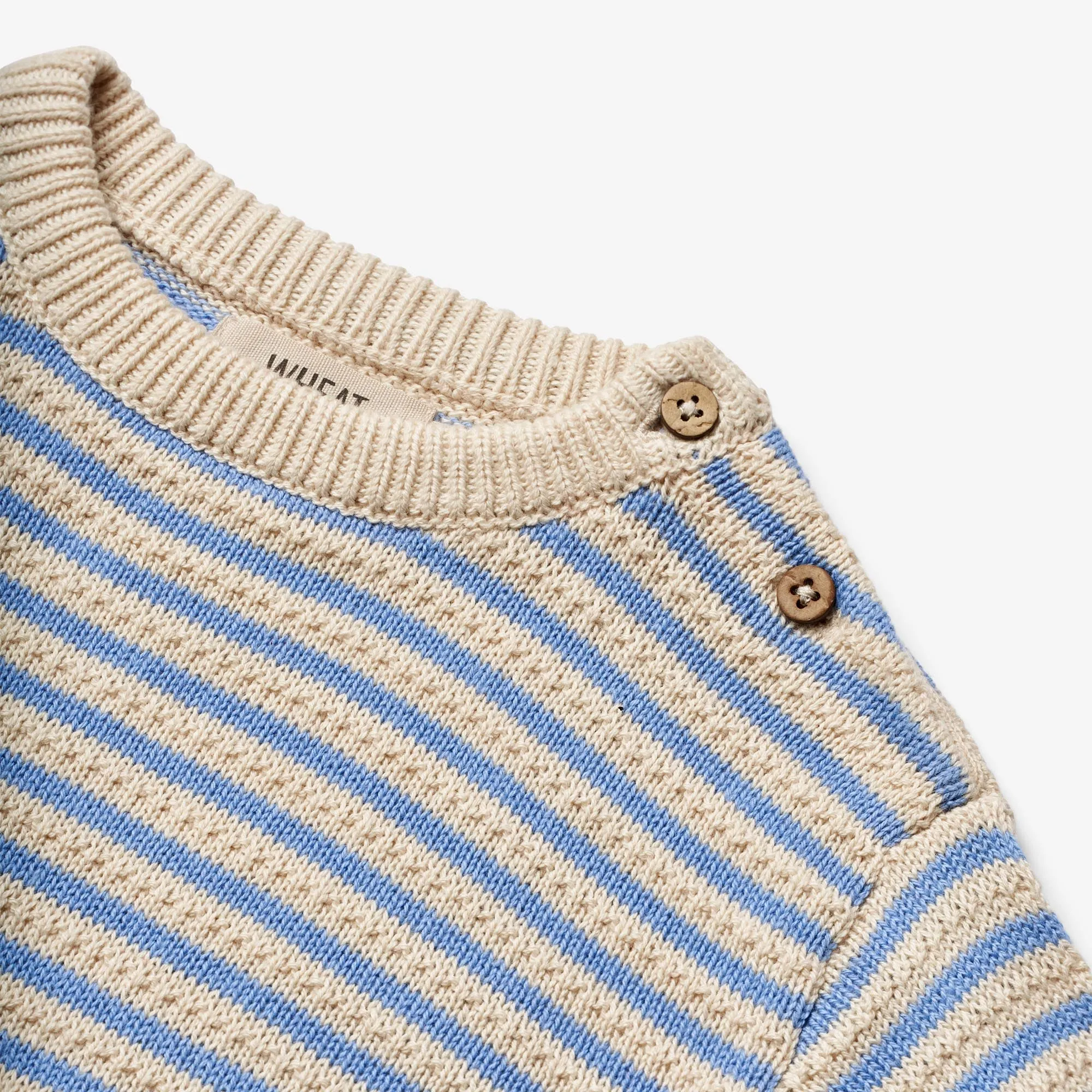 Knit Pullover Chris - azure stripe