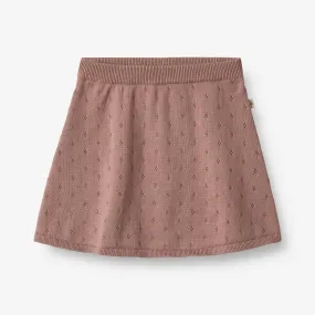 Knit Skirt Marta - lavender rose