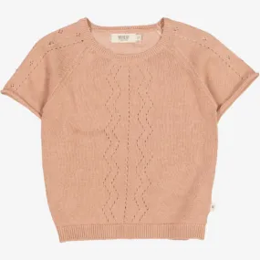 Knit Top Bella - rose dawn