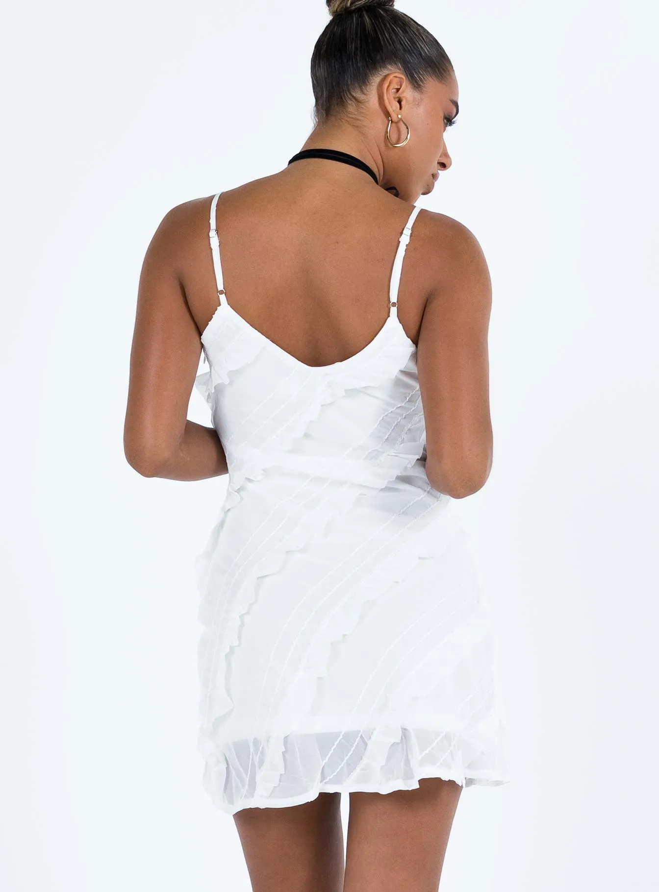 Lars Mini Dress White