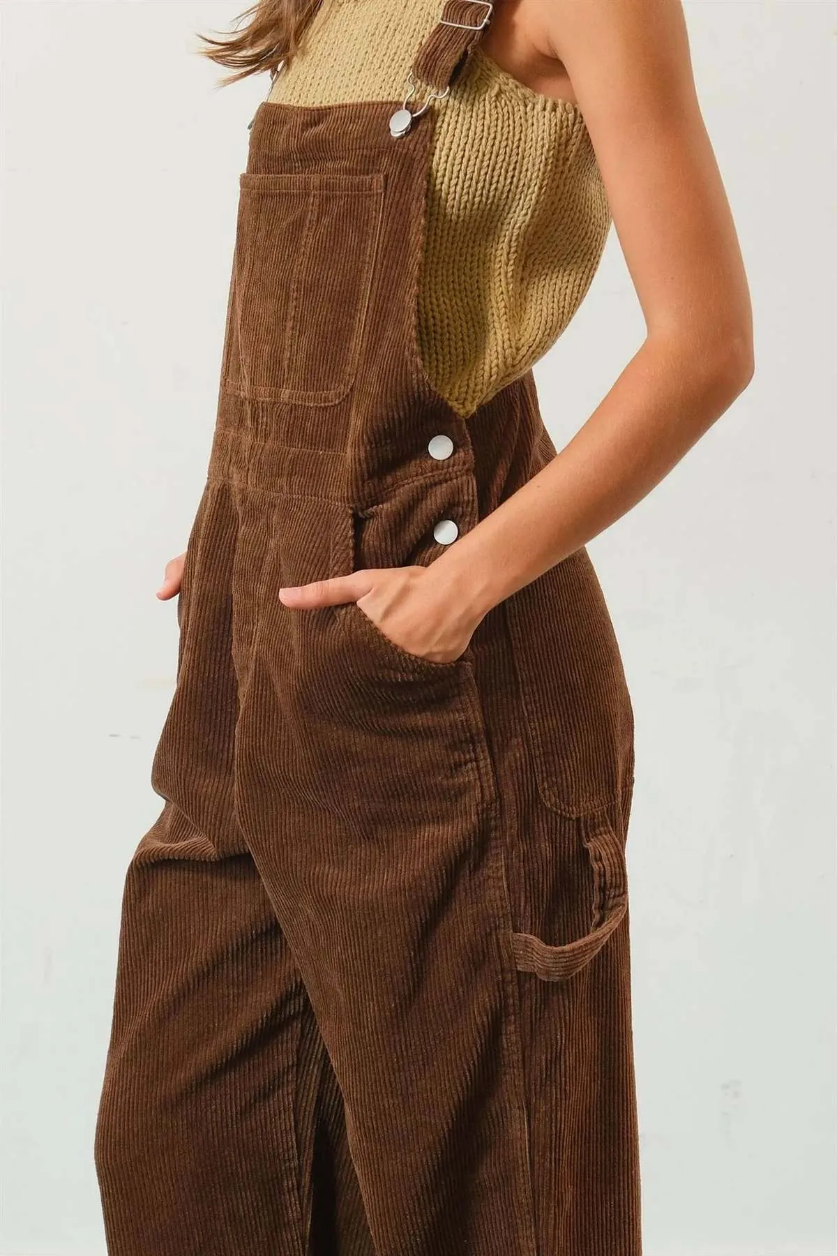 Leo Cord Overalls