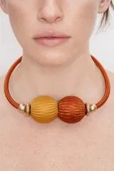 Leyla Gans Baller Necklace Sunset