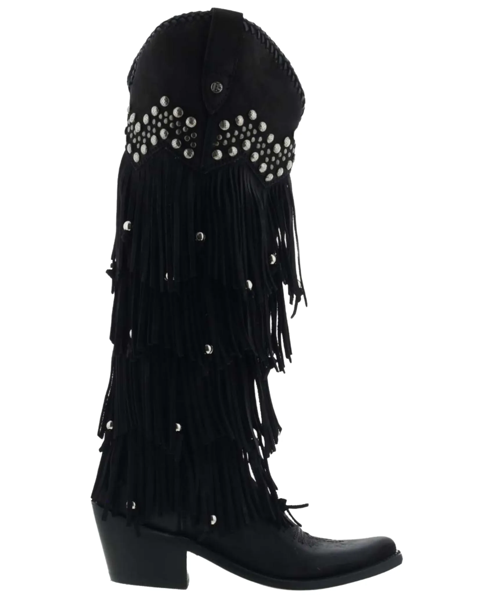 Liberty Black Afra Fringe Nubuck Negro LB7129194