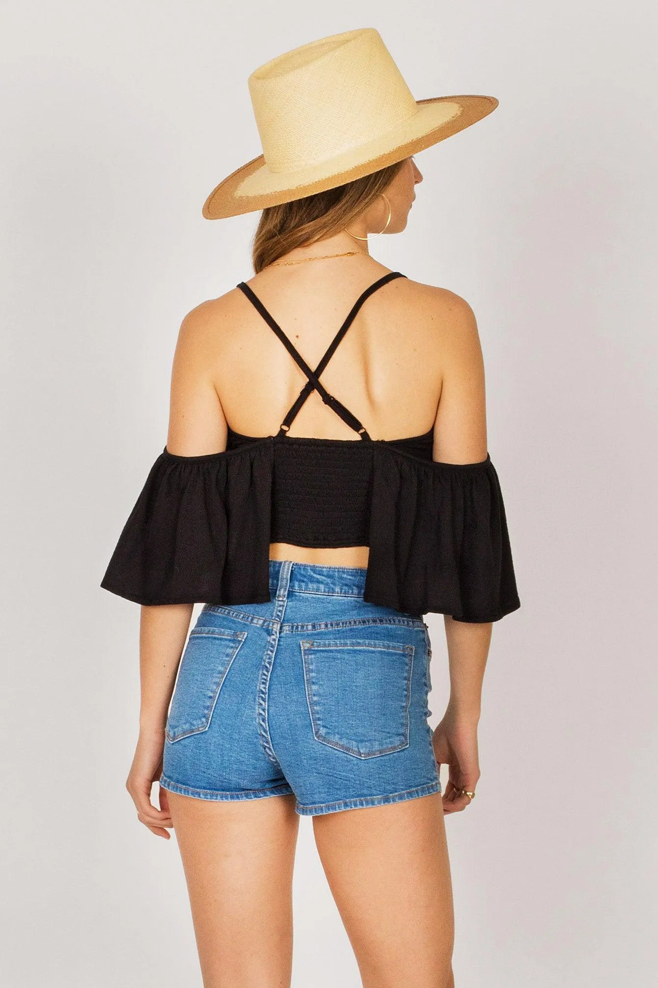 Life's A Frill Knit Top by Amuse Society - FINAL SALE