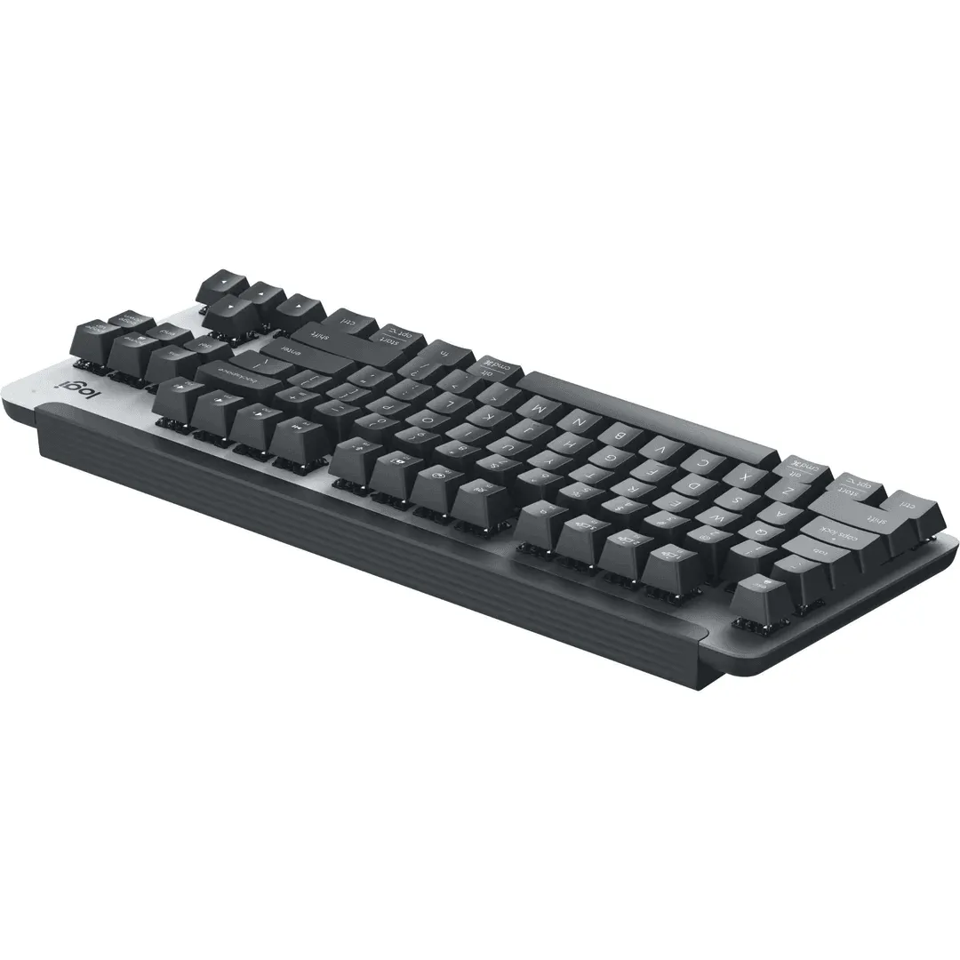 Logitech K855 Signature Mechanical Keys Wireless Keyboard Mini Compact TKL Black Grey