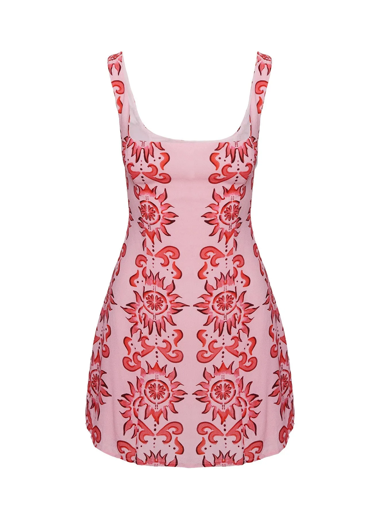 Maris Mini Dress Pink / Red