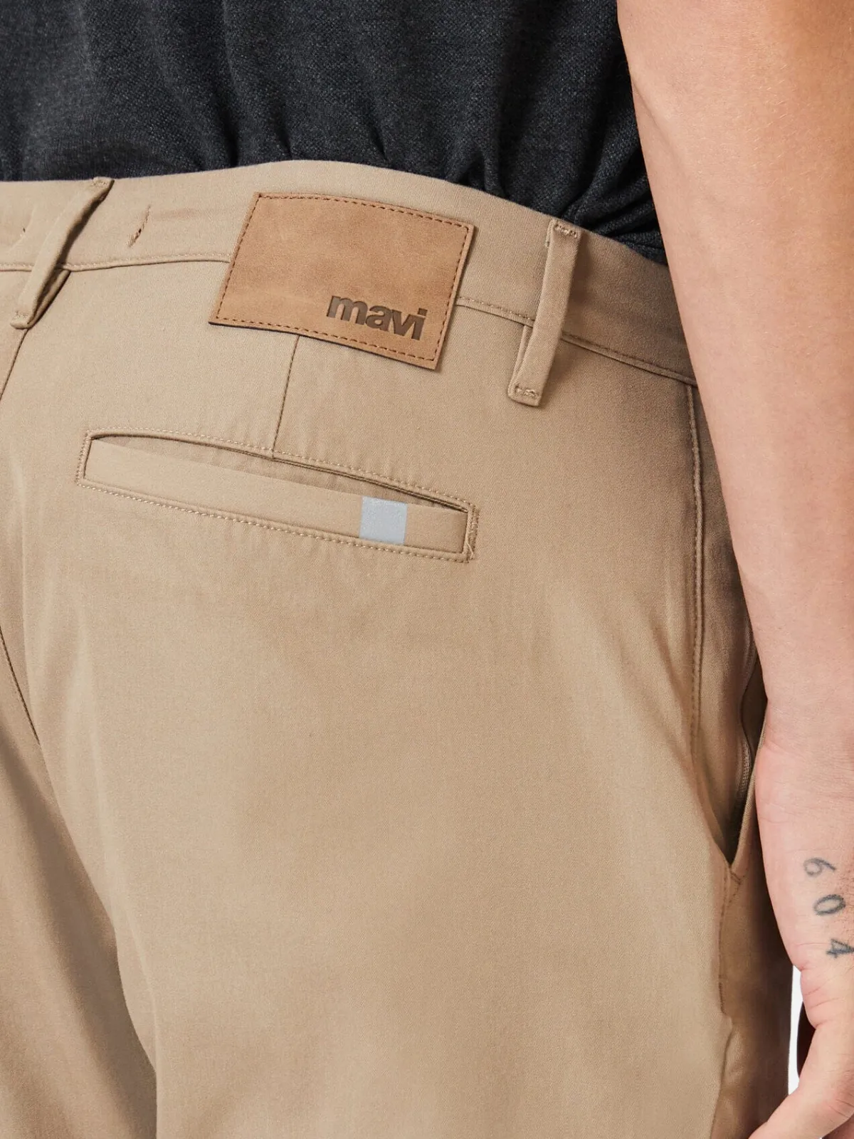 Mavi Dawson Straight Chino - Camel True Move