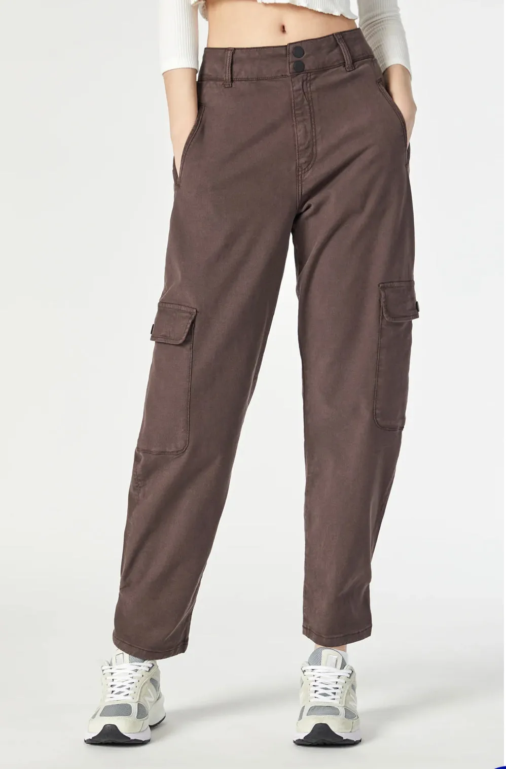 MAVI ELSIE HIGH RISE LUX TWILL PANT