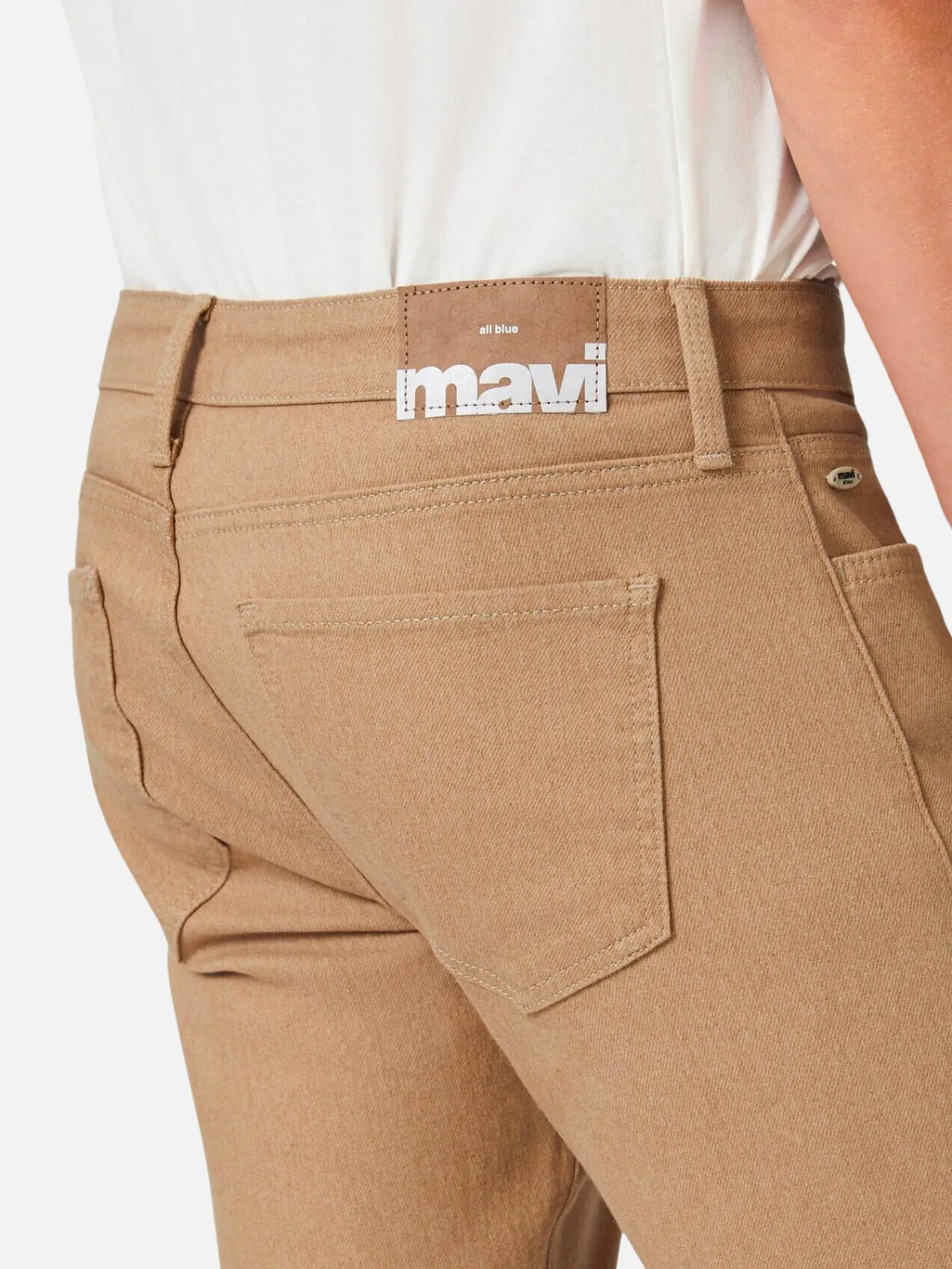 Mavi Jake Slim Jean - Natural Sand