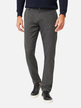 Mavi Johnny Slim Pant - Charcoal Feather Tweed