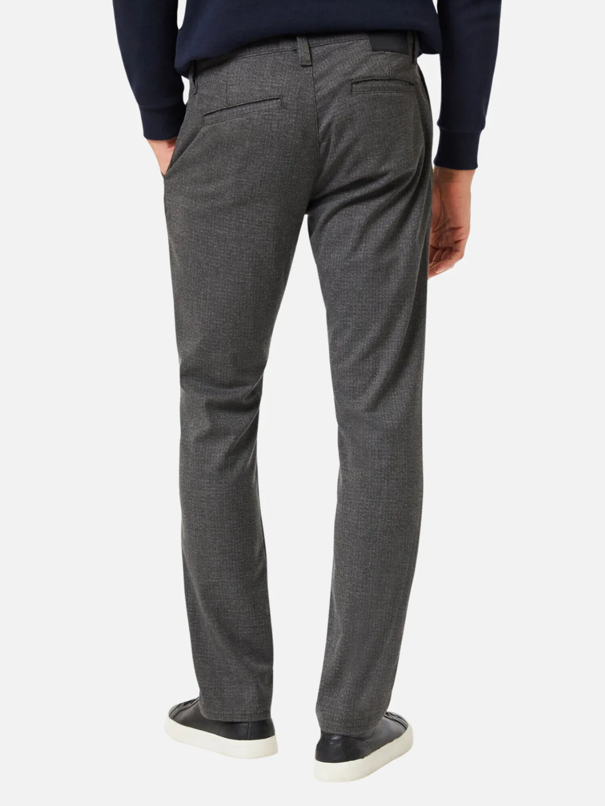 Mavi Johnny Slim Pant - Charcoal Feather Tweed