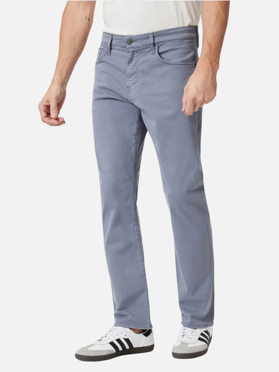 Mavi Zach Straight Pant - Flint Stone Luxe Twill