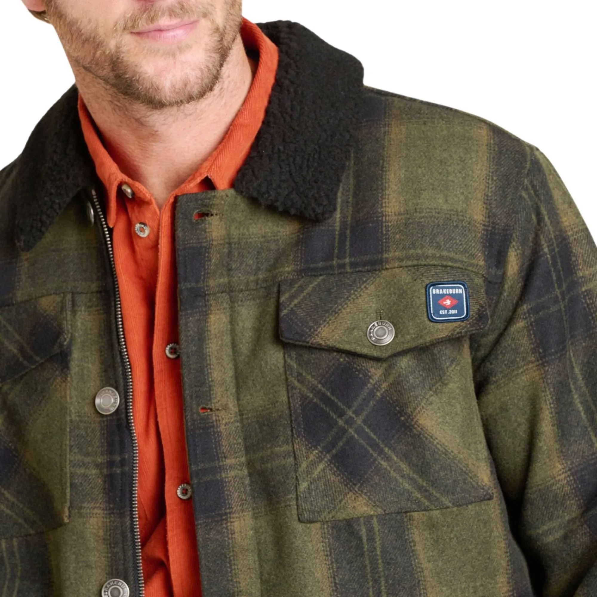 Mens Borg Lined Trucker Jacket