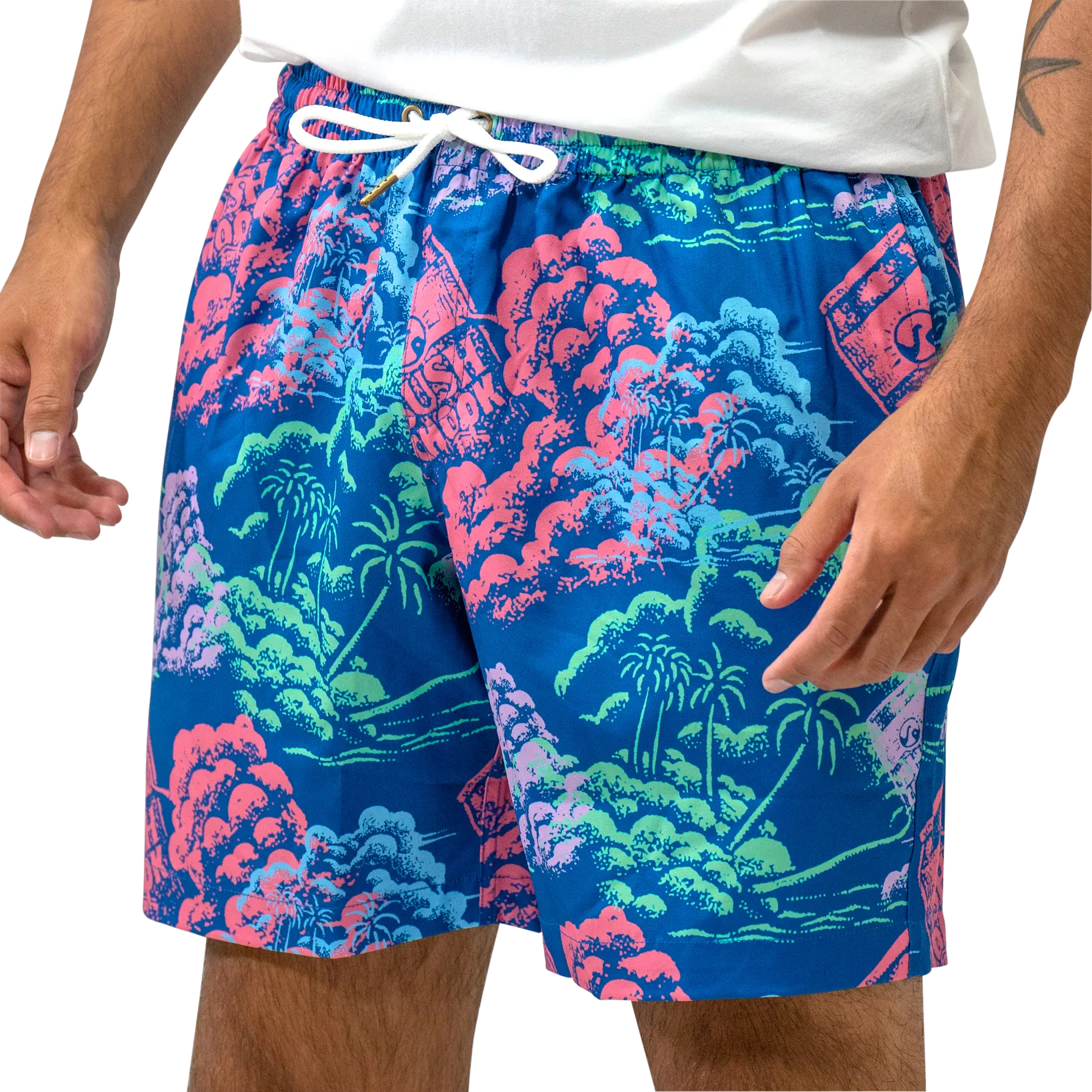 Miami Sunset 17 Boardshorts