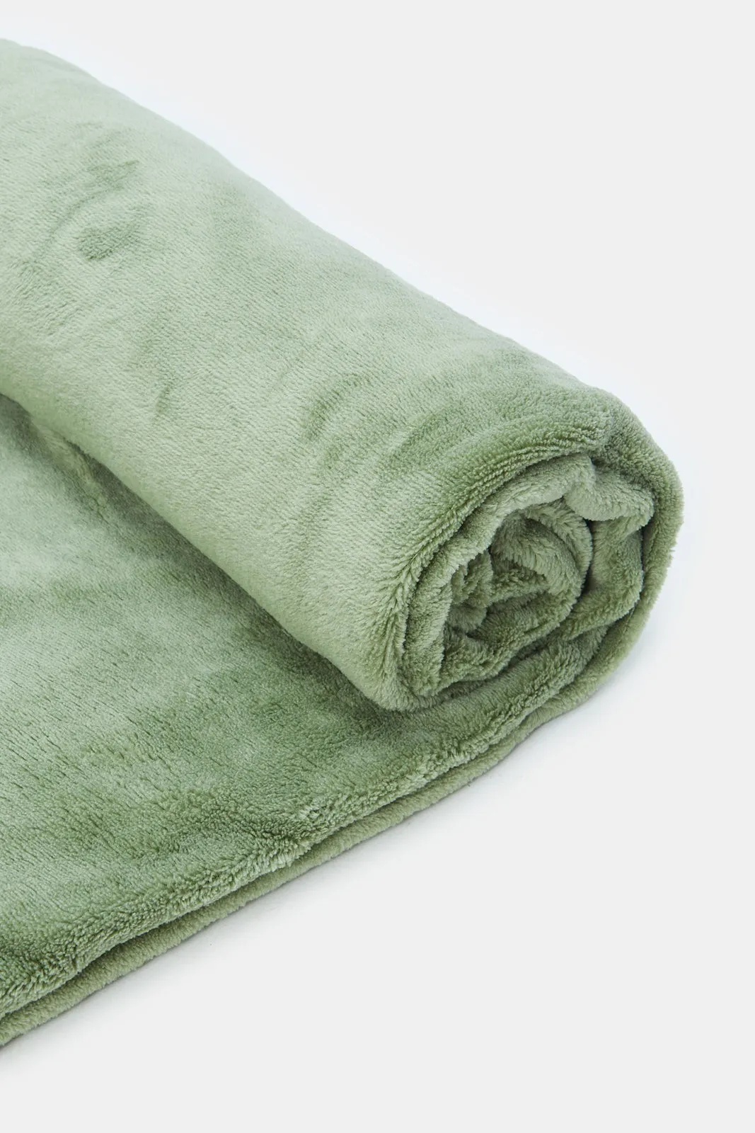 Mint Coral Fleece Blanket