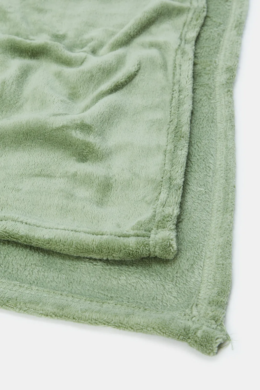 Mint Coral Fleece Blanket