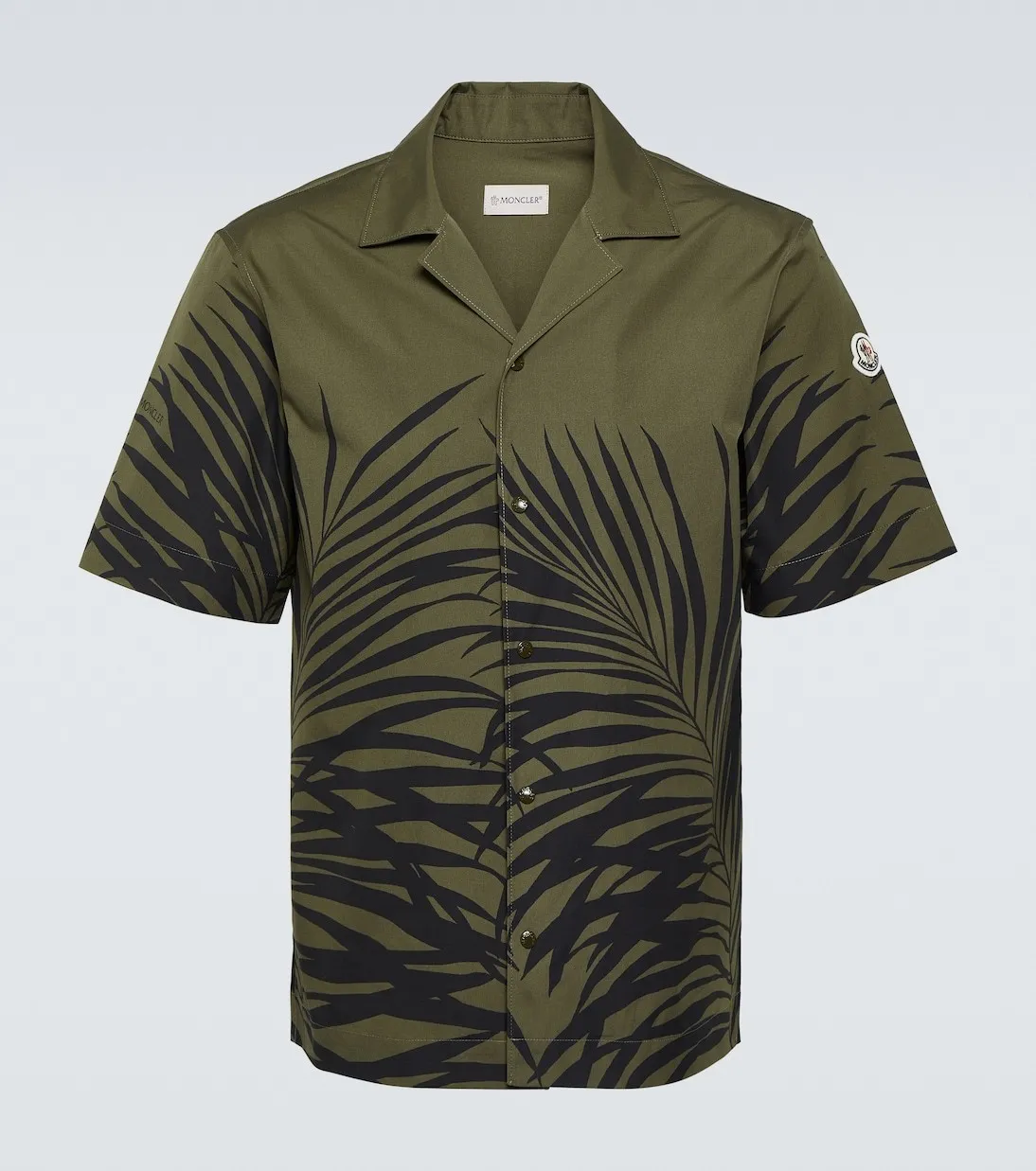 MONCLER  |Tropical Patterns Blended Fabrics Street Style Cotton