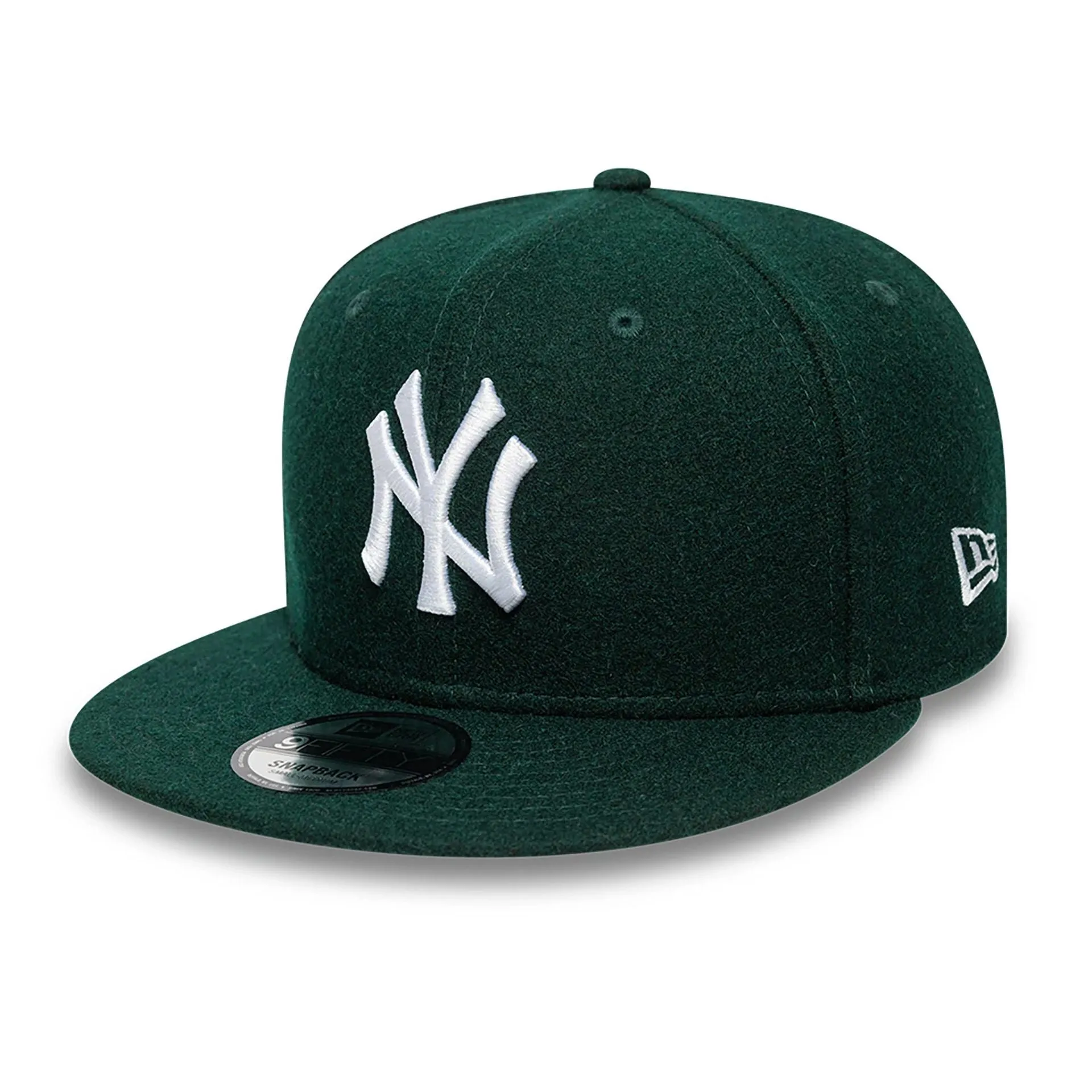 New York Yankees Melton Patch Dark Green 9FIFTY Snapback Adjustable Cap