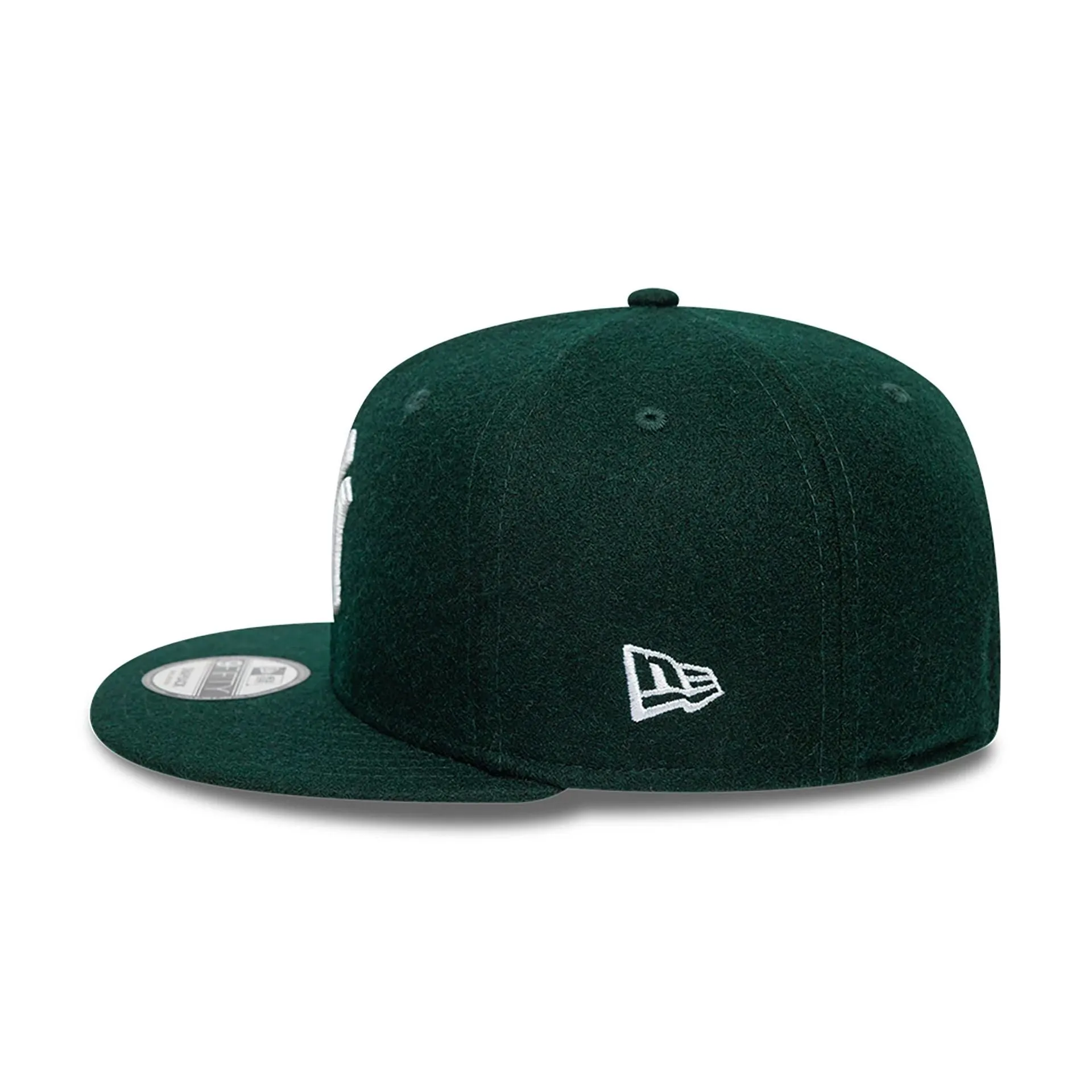 New York Yankees Melton Patch Dark Green 9FIFTY Snapback Adjustable Cap