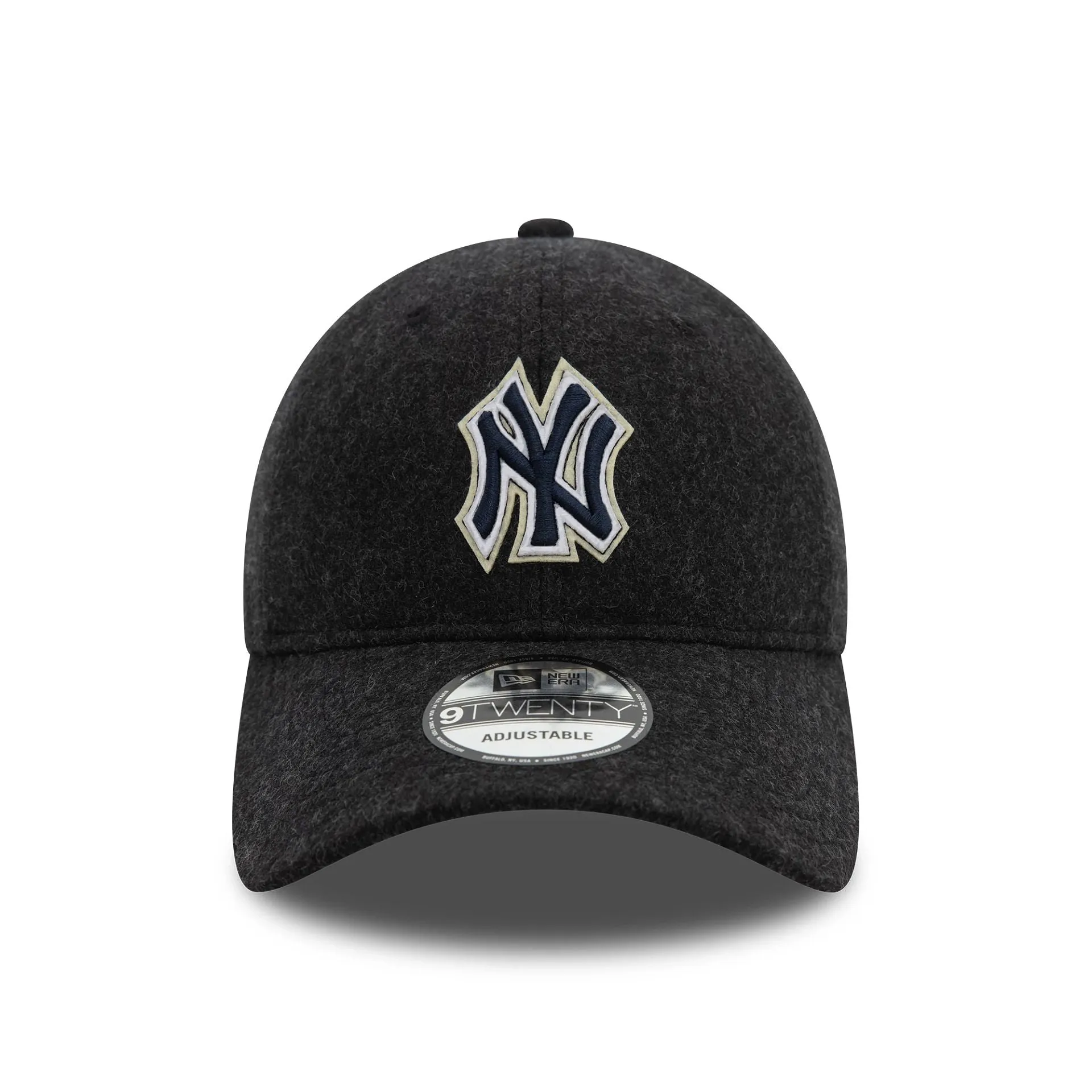 New York Yankees MLB Melton Black 9TWENTY Adjustable Cap