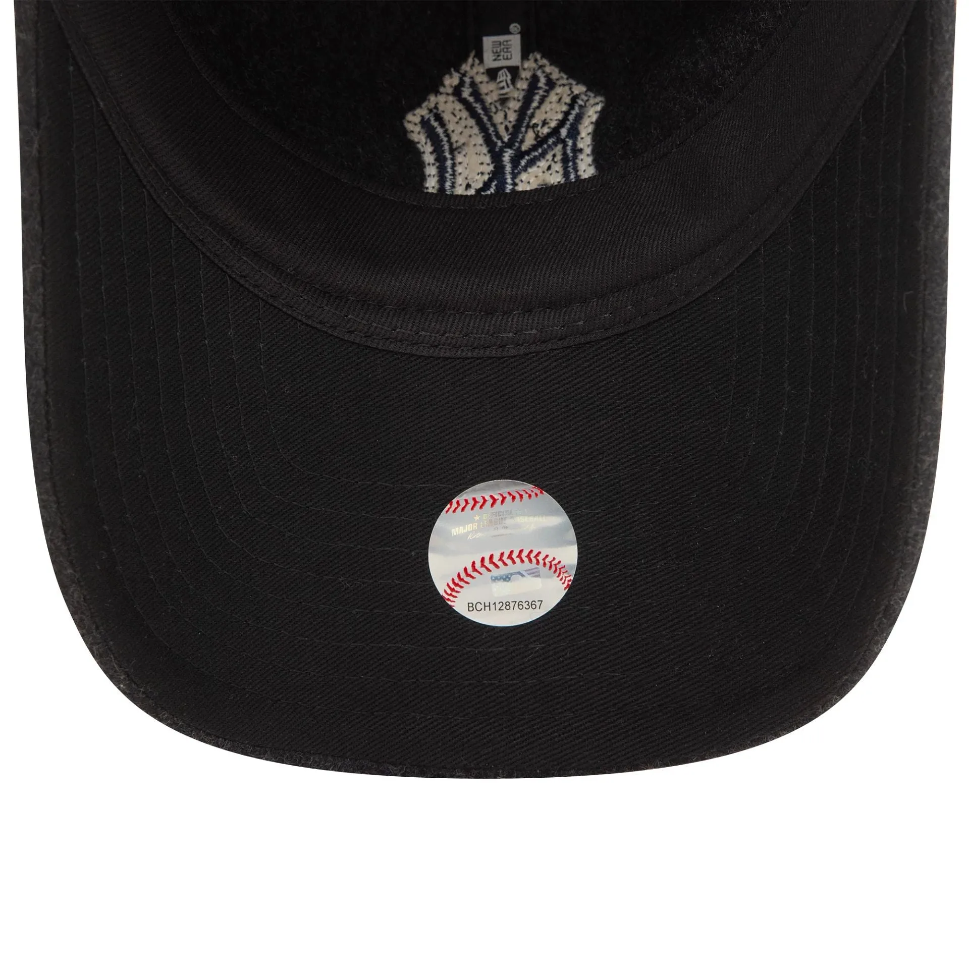 New York Yankees MLB Melton Black 9TWENTY Adjustable Cap