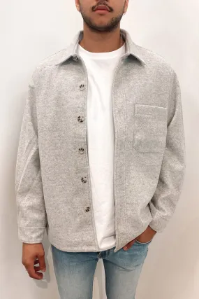 Newport Melton Jacket Grey Marle